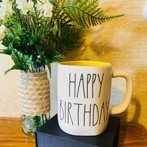 Rae Dunn Happy Birthday Mug NEW